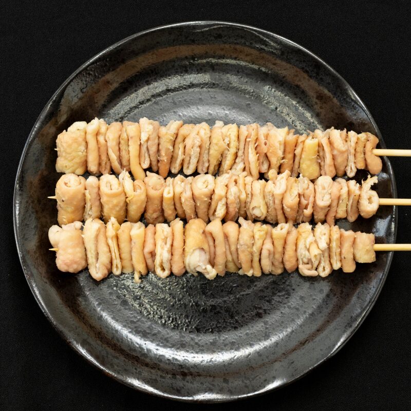 鶏皮ジャンボ串