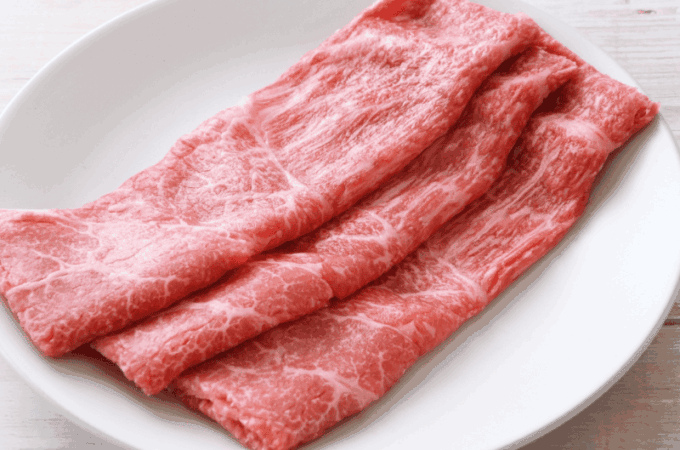 輸入牛モモスライス