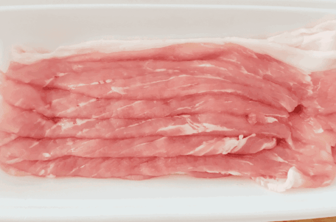 輸入豚モモスライス
